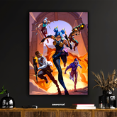 Valorant Agents – Squad Rush Poster